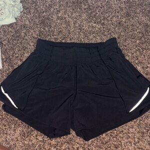 Black Women's Athletic Lululemon Shorts TALL